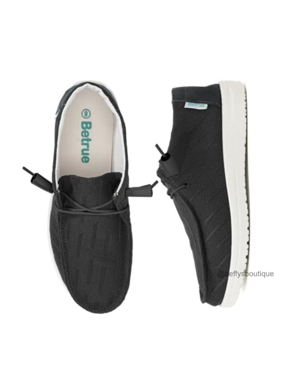 Women's Lightweight Slip On Boat Shoes Breathable Canvas Loafers Casual Deck
